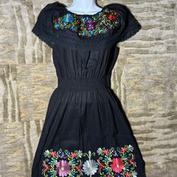 Mexican Off The Shoulder Dress 