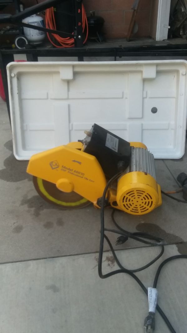 Qep model 60010 tile saw for Sale in Long Beach, CA OfferUp