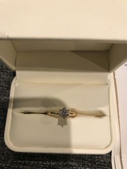 Diamond Ring Round 1.01 Carat
