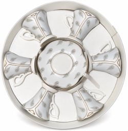 YMM People Classic Peacock Feather Espresso Cups