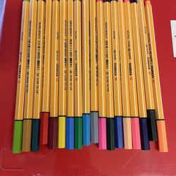 Stabilo .88, Fine. 0,4 Pens