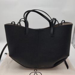 Polene Cyme Tote Bag Black
