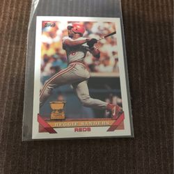 Reggie Sanders Rookie Card Gem Condition 