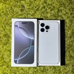 iPhone 16 Pro Max | 256GB | White Titanium | Factory Unlocked