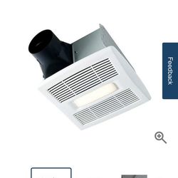 Broan AE80BL bath fan w/ light