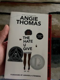 The Hate U Give by Angie Thomas Paperback Book