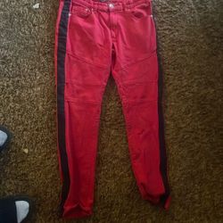 Red Pants I Bought Them, But Don’t Have Any Fits To Put Together With It 