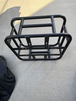Bike Basket Metal Heavy Duty