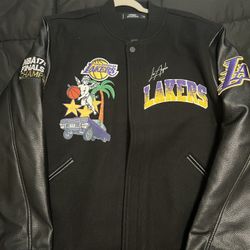 LA Lakers Throwback Letterman Jacket