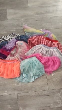 Various skirts and sizes