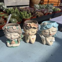 3 Fairy Succulent Pots 🧚‍♀️🪴