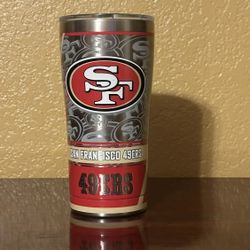 SF 49ers Tervis 20oz Stainless Steel Tumbler