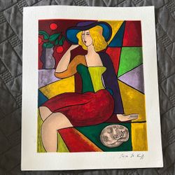 linda le kinff serigraph