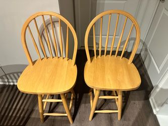 Set of 2 Countertop Chairs