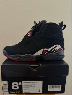 Jordan 8 Retro Playoffs Size 8.5 Men’s VNDS Worn Once