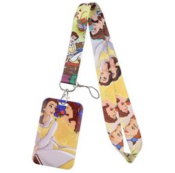 Disney - Beauty and the Beast - Belle - Lanyard Keychain Cardholder USB Holder