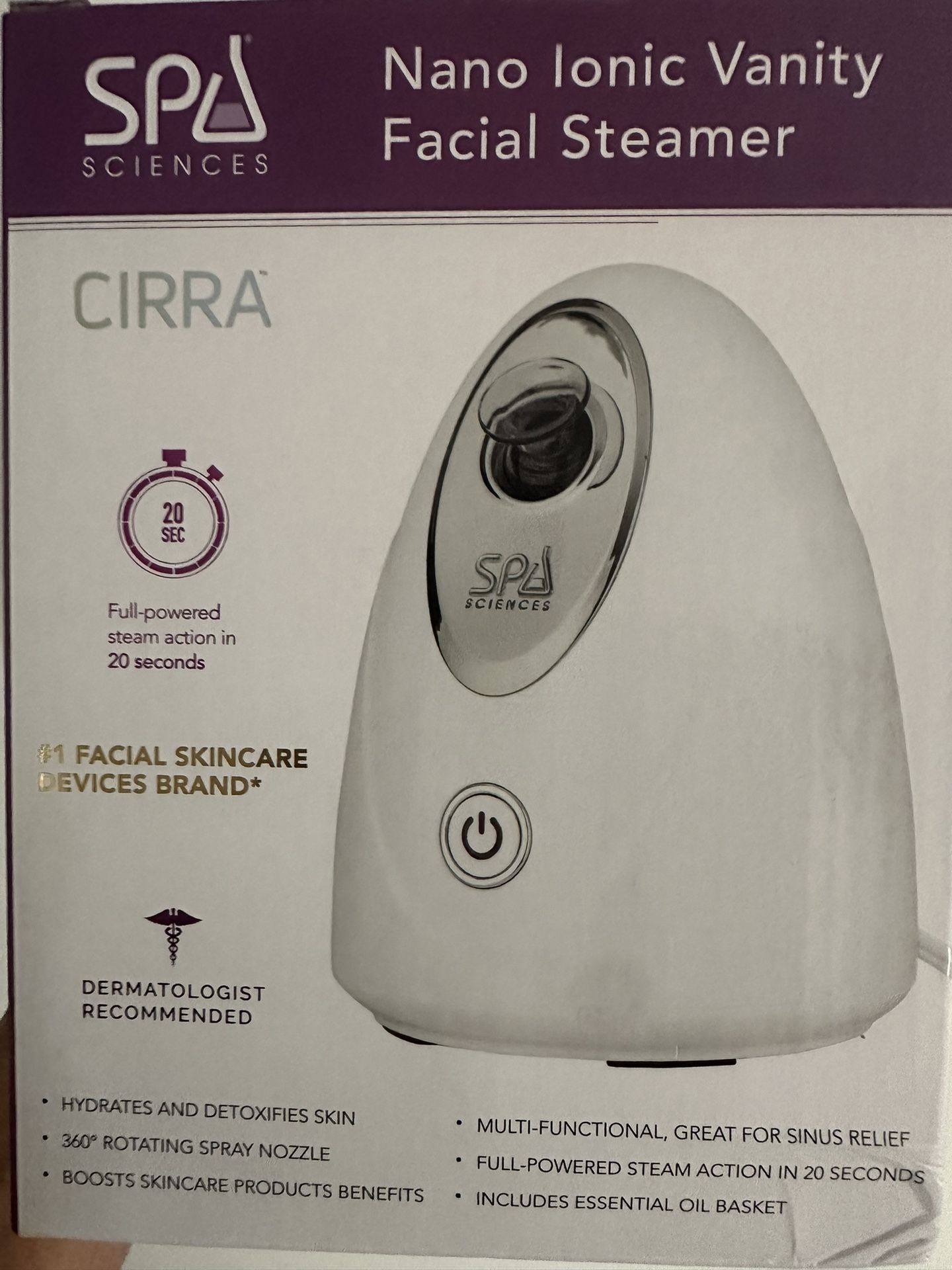 Nano Ionic Facial Steamer 