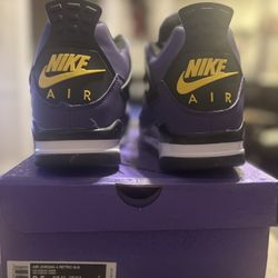 Jordan 4 Lakers Unreleased 2026 Sz 9.5 R3ps $140