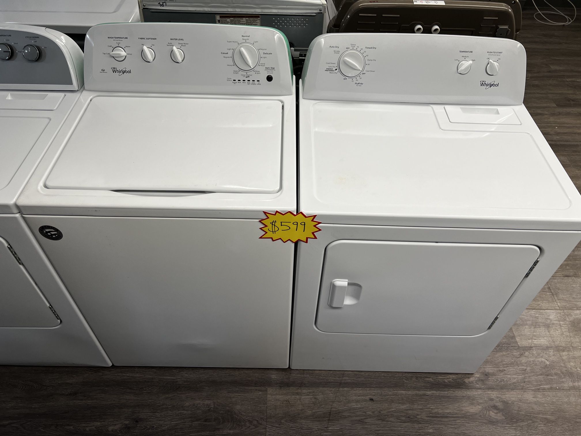 Whirlpool Washer And Dryer