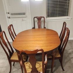 Beautiful Solid Wood Dining Or Breakfast Table 