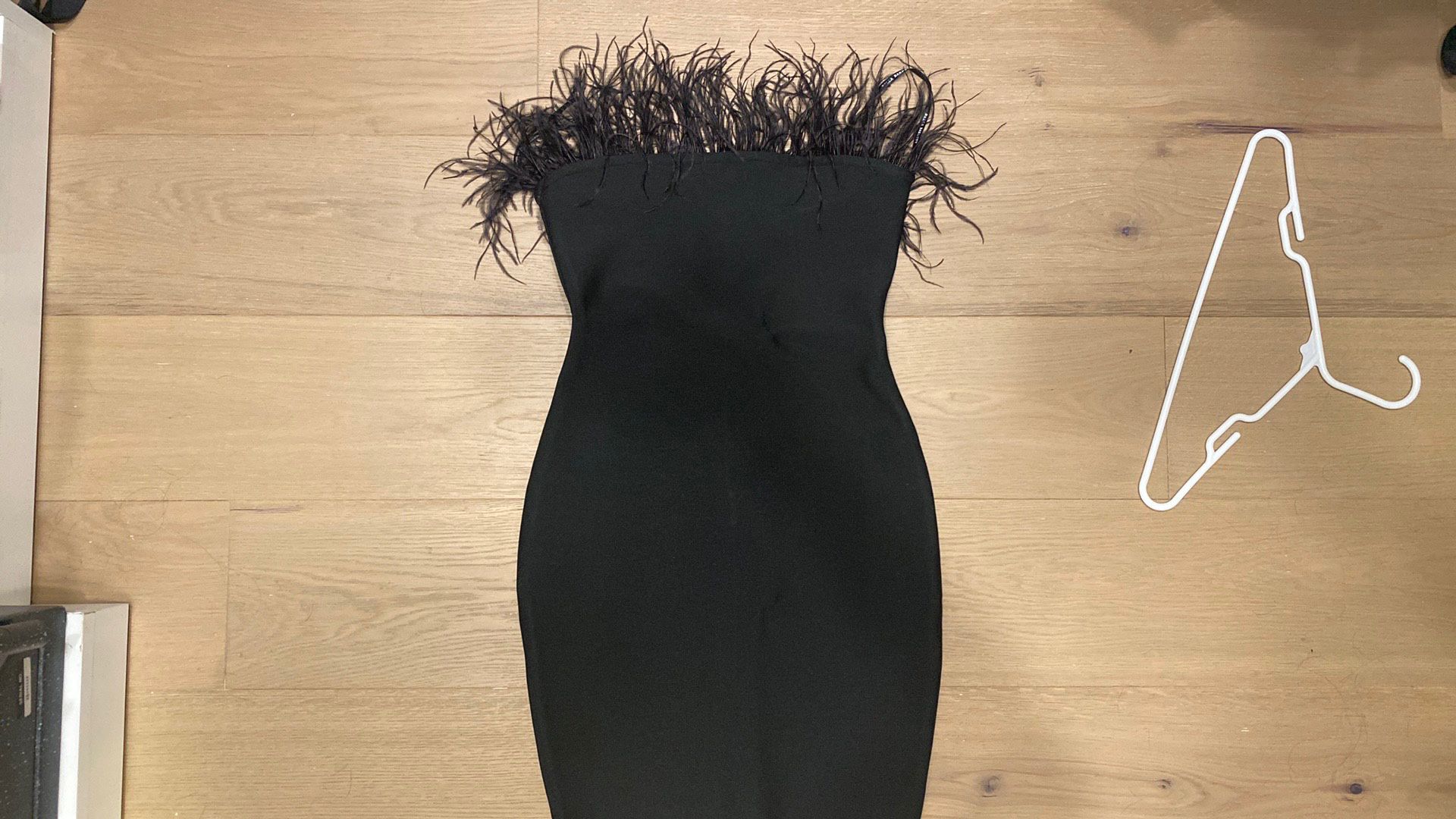 bella barnett black dress Bella Barnett Bandage Midi Dress – Shop USA main image 0
