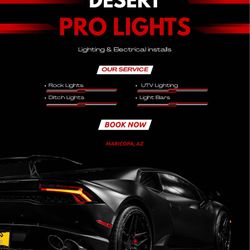 Custom Lighting Install (Trucks, Cars, & UTVs)- Rock Lights, Ditch Lights, Bars, Wheels 