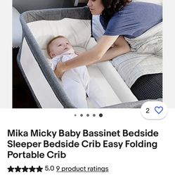 Mika Micky Baby Bedside Bassinet