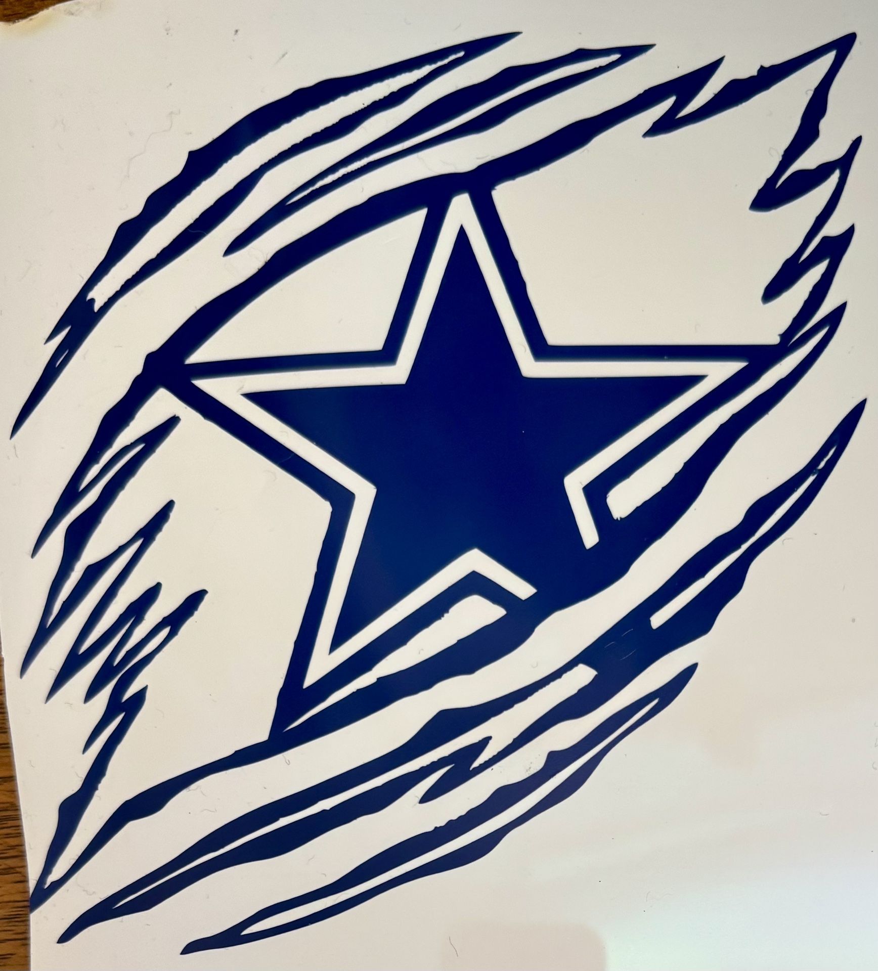 Dallas Cowboys Vinyl Sticker