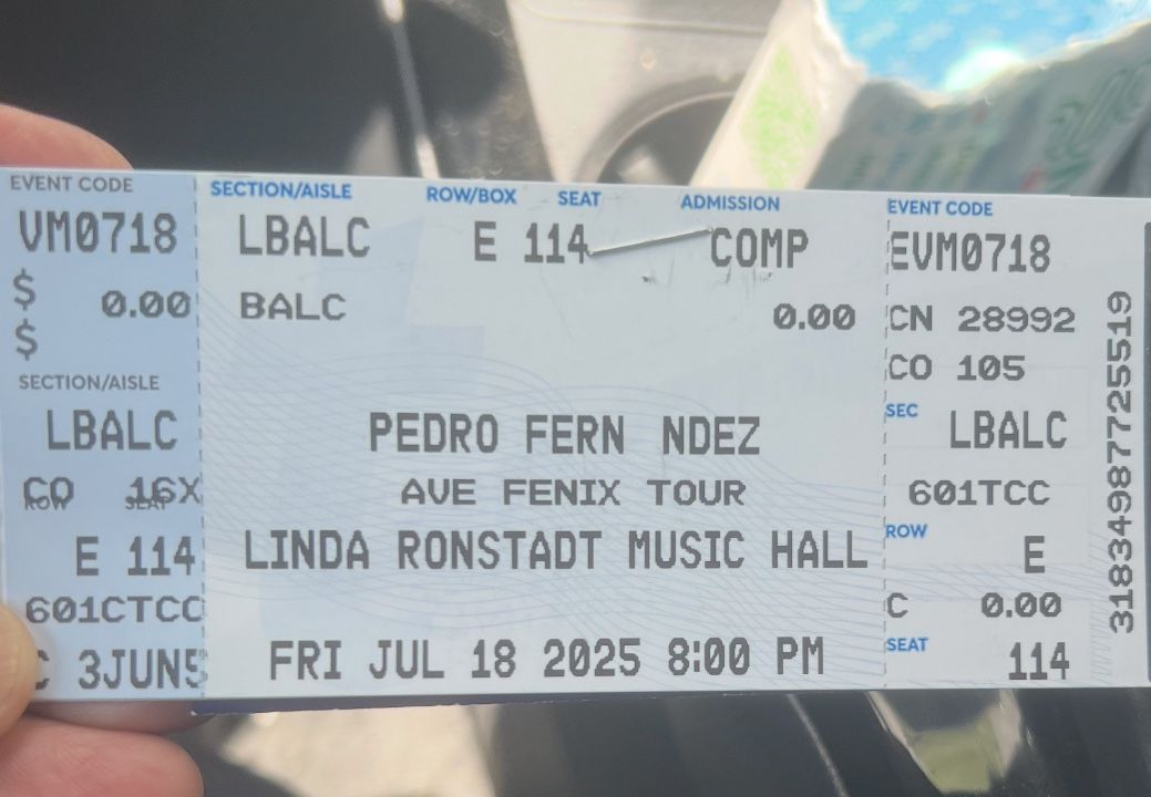 Pedro Fernández Tickets