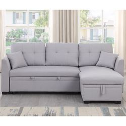 🔥 L Sectional Light Gray Brand New In Box 📦 