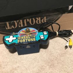 Wheel of fortune plug and play game machine