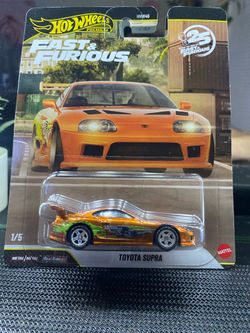 Hot wheels fast and furious w/chase 5 piece set