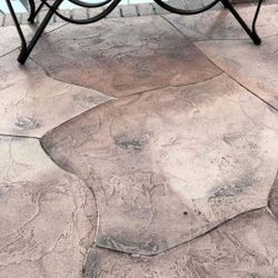 Beautiful 😍Cast Iron Coffee Table Wood Top Great For Pool Deck Living Room 4ft Long 