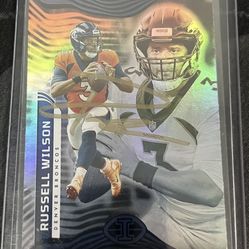 Autographed Russell Wilson Card