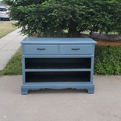 Entry Table With Drawer & Shelves
