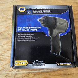 Napa Professional Air Tools 3/8" Drive Super Duty Light Impact Wrench 6-1081 