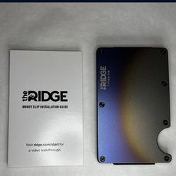 Ridge Wallet Burnt titanium 