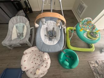 Baby Swing/Bouncer/Inflattible Chair/Walker