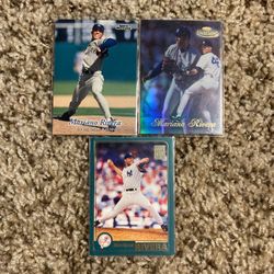 Mariano Rivera Set Of 3. MLB Baseball Cards