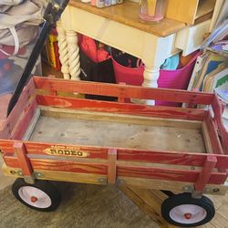 Antique Rodeo Flyer Wagon  All Original Peace’s  
