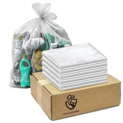 【50packs】Generic Large 55-60 Gallon Heavy Duty Trash Can Bags