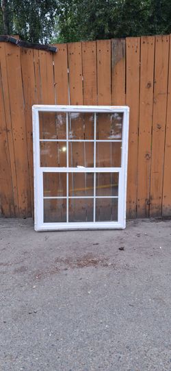 Vinyl Window 36x48 Single Hung Grids