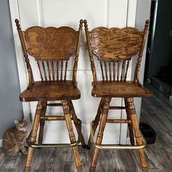Wooden  Bar Stools