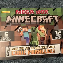 Minecraft Sealed Mega Box Trading Cards 