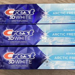 Toothpaste  Lot Of 3