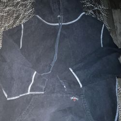 Noah Reverse Fleece Hoodie Size: US Large Black Preowned 