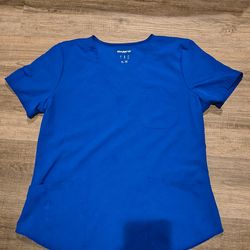 Set of Royal blue scrubs