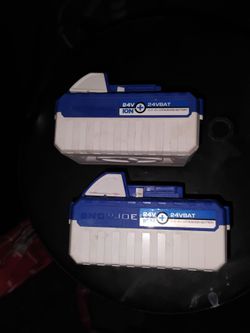 Snow Joe 24V 4.0Ah Lithium-Ion Batteries (2)