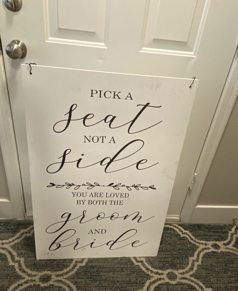 Wedding Decor / Sign