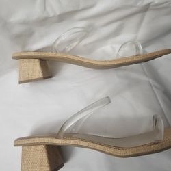Clear Strap Sandals 